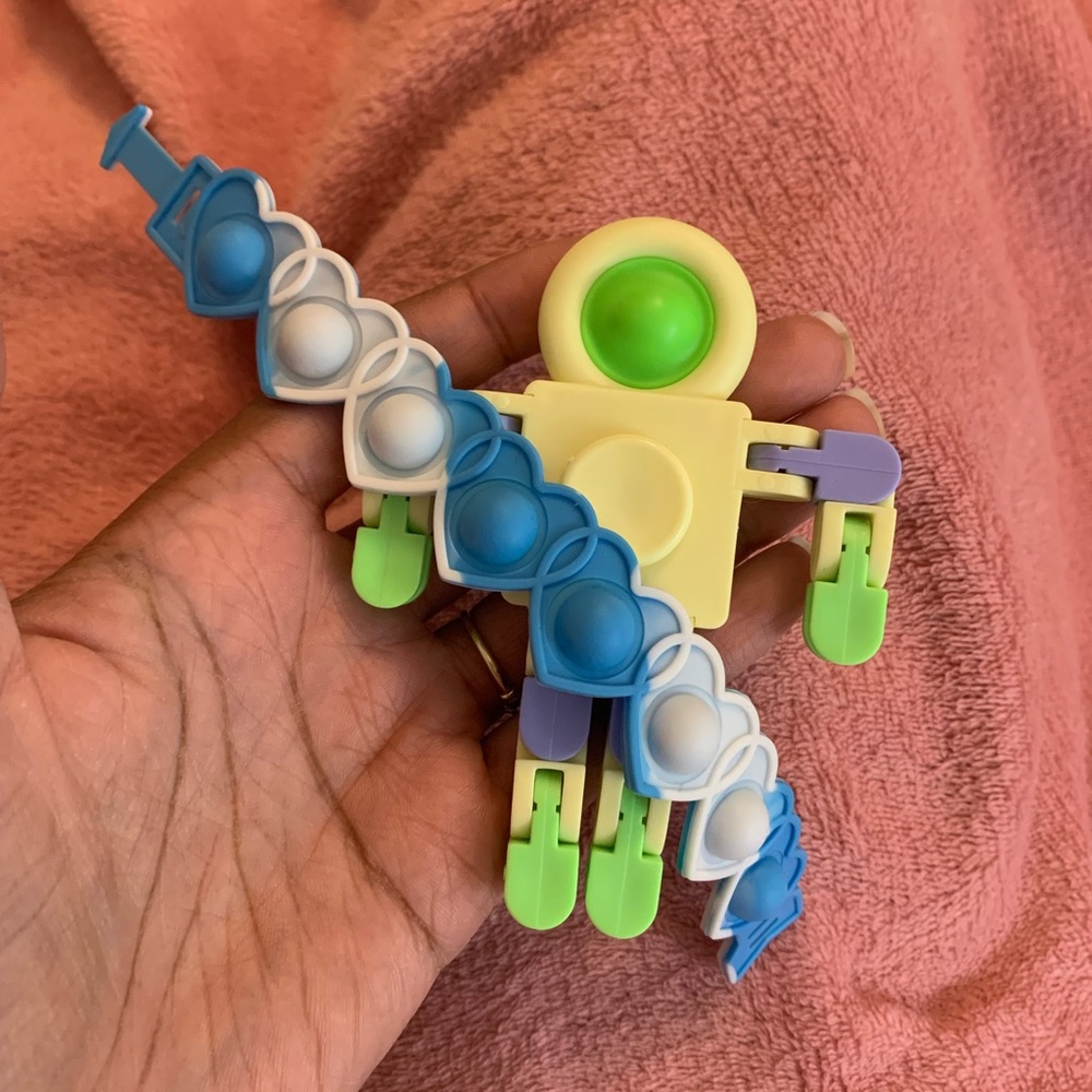 Colorful Robot and Bracelet Fidget Toys